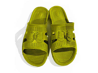 Капці пляжні жіночі літні (6 пар) арт. А-5 жовті (36-41р.) ТМ CROSS FG