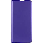 Шкіряний чохол книжка GETMAN Elegant (PU) для Samsung Galaxy M34 5G Фіолетовий, Штучна шкіра, Слот для візитки