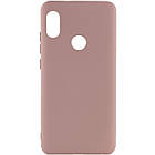 Чохол Silicone Cover Lakshmi (A) для Xiaomi Redmi Note 5 Pro / Note 5 (AI Dual Camera) Рожевий / Pink Sand, Силікон