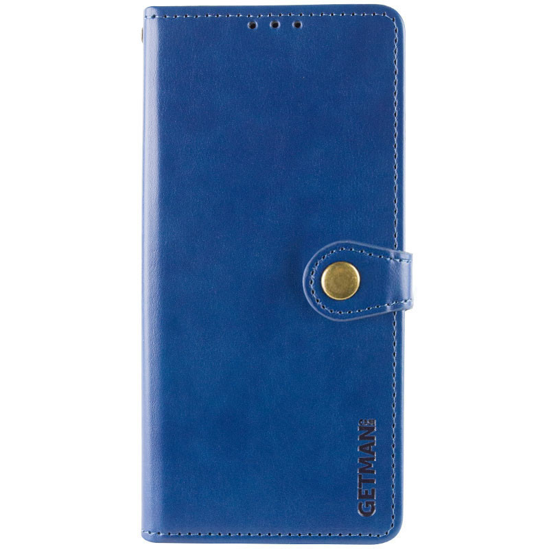 Шкіряний чохол-книжка GETMAN Gallant (PU) для Xiaomi Redmi Note 14 Pro 4G Синій, фото 1