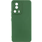 Чохол Silicone Cover Lakshmi Full Camera (A) для Xiaomi 13 Lite Зелений / Dark green, Full camera