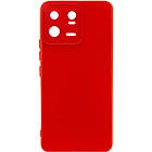 Чохол Silicone Cover Lakshmi Full Camera (A) для Xiaomi 13 Pro Червоний / Red, Full camera