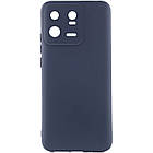 Чохол Silicone Cover Lakshmi Full Camera (A) для Xiaomi 13 Pro Синій / Midnight blue, Full camera