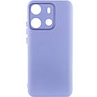 Чохол Silicone Cover Lakshmi Full Camera (A) для Tecno Spark Go 2023 Бузковий / Dasheen, Full camera