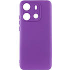 Чохол Silicone Cover Lakshmi Full Camera (A) для Tecno Spark Go 2023 Фіолетовий / Purple, Full camera
