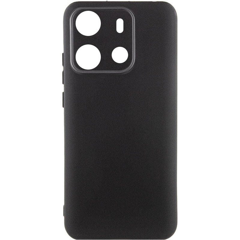 Чохол Silicone Cover Lakshmi Full Camera (A) для Tecno Spark Go 2023 Чорний / Black, Full camera