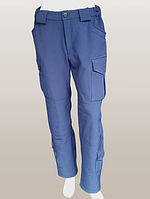 Тактические брюки softshell синие р.50 мод. БТ22-04