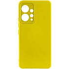 Чохол Silicone Cover Lakshmi Full Camera (A) для Xiaomi Redmi Note 12 4G Жовтий / Flash, Full camera