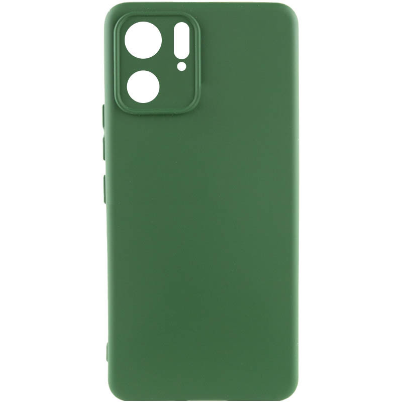 Чохол Silicone Cover Lakshmi Full Camera (A) для Motorola Edge 40 Зелений / Dark green, Full camera