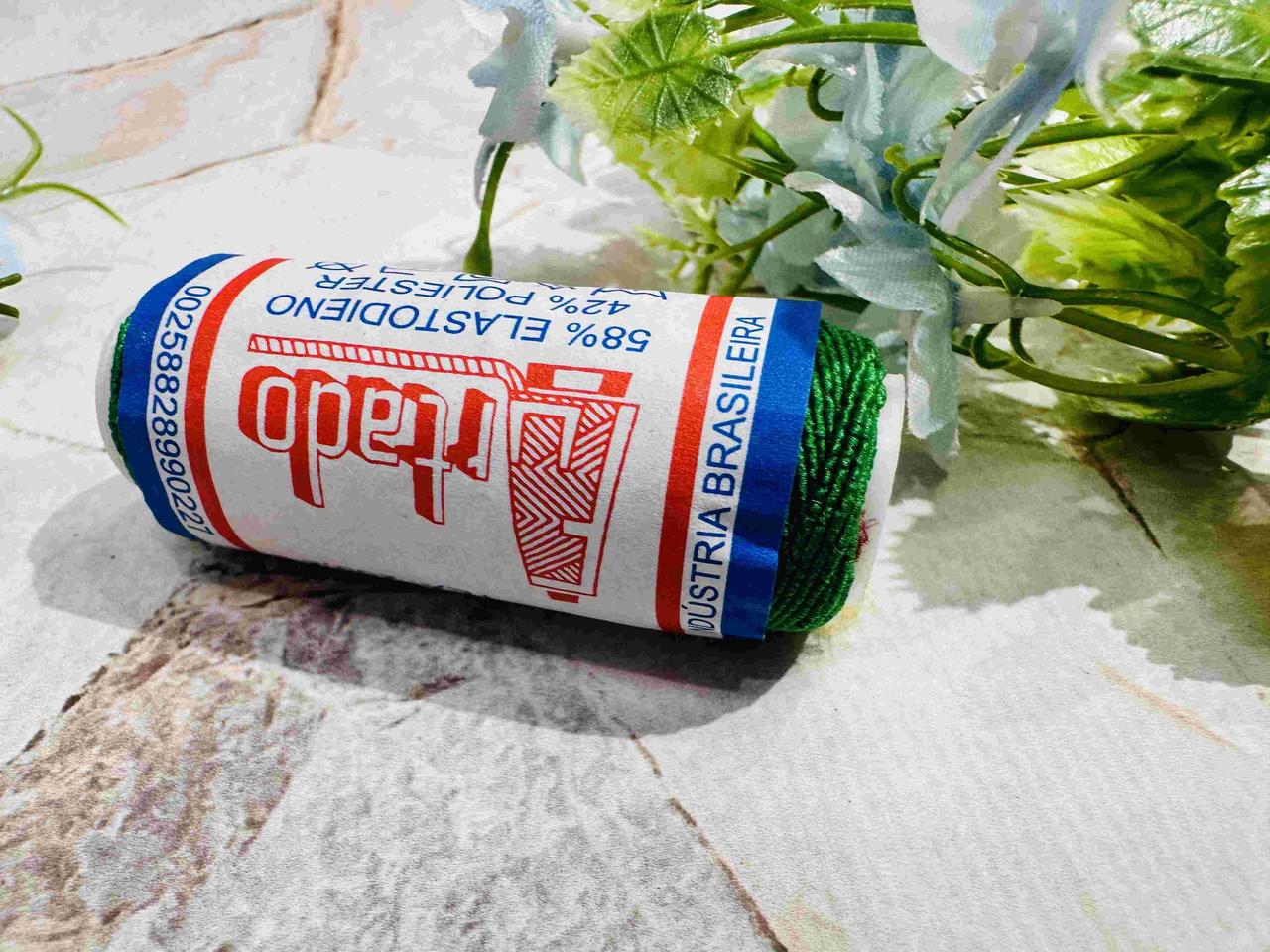Нитка-гумка 10м салатова(1 шт.)