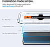 Захисне скло Spigen для Samsung Galaxy S24 Plus / S25 Plus - EZ Fit GLAS.tR (2 шт), Clear (AGL07432), фото 3