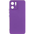 Чохол Silicone Cover Lakshmi Full Camera (A) для Motorola Edge 40 Фіолетовий / Purple, Full camera
