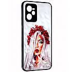 TPU+PC чохол Prisma Ladies для Realme C35 Ukrainian Girl, TPU+PC