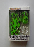 Віброяйце леопардове зелене Sex Toy
