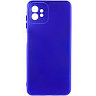 Чохол Silicone Cover Lakshmi Full Camera (A) для Motorola Moto G32 Синій / Iris, Full camera