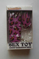 Віброяйце леопардове малинове Sex Toy