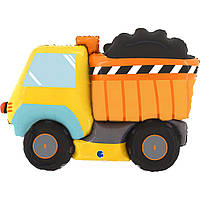 Фольгована кулька велика фігура Dumper Truck Самоскид 34" / 86x61 cm Grabo в упаковці