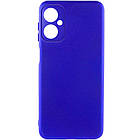 Чохол Silicone Cover Lakshmi Full Camera (A) для Motorola Moto G54 Синій / Iris, Full camera