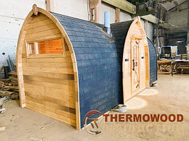 Баня Вікінг 6,0х2,6м від Thermowood Production