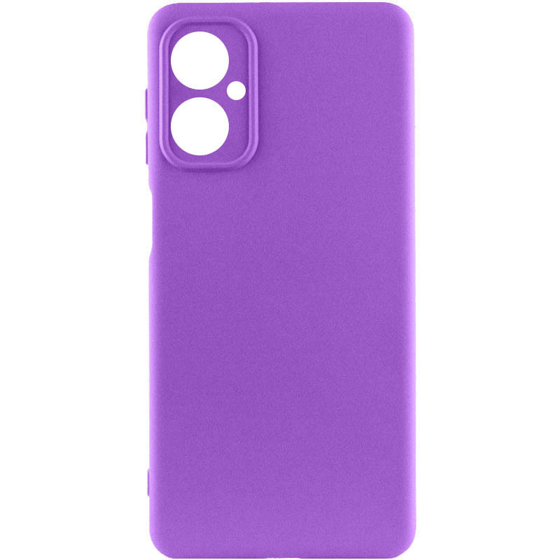 Чохол Silicone Cover Lakshmi Full Camera (A) для Motorola Moto G54 Фіолетовий / Purple, Full camera