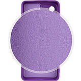 Чохол Silicone Cover Lakshmi Full Camera (A) для Motorola Moto G54 Фіолетовий / Purple, Full camera, фото 2