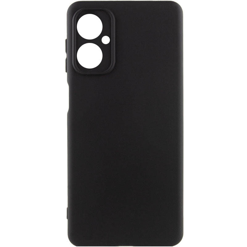 Чохол Silicone Cover Lakshmi Full Camera (A) для Motorola Moto G54 Чорний / Black, Full camera
