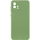 Чохол Silicone Cover Lakshmi Full Camera (A) для Motorola Moto G72 Зелений / Pistachio, Full camera