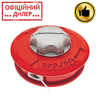 Катушка для триммера и мотокосы GARDEN INTERTOOL DT-2276 (резьба М10х1,25, леска 3.0 мм, метал. кнопка) YLP