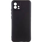 Чохол Silicone Cover Lakshmi Full Camera (A) для Motorola Moto G72 Чорний / Black, Full camera