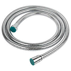 Шланг для душу 1/2" SS хромований з підшипником 175 см AQUATICA XB-8176 (9792022)