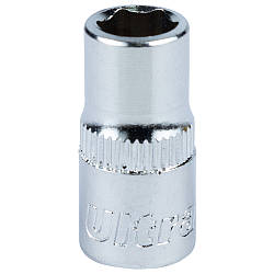 Насадка шестигранна коротка 1/4" 7 мм CrV ULTRA (6060072)