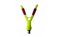 Рогач для подставки или род-пода - Желтый флуоресцентный - Пластик