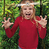 Дитячий налобний ліхтарик Небезпечний Ті-Рекс Brainstorm E2065 зі світлом та звуком, фото 5