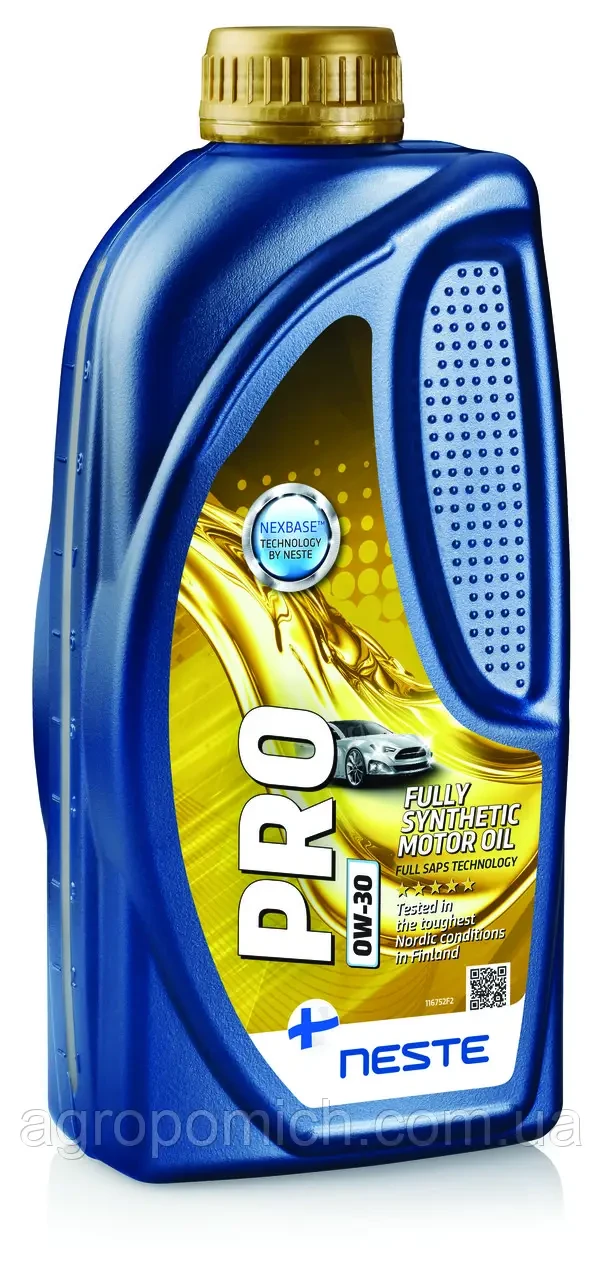 Олива моторна синтетична NESTE Pro 0W30, 1 л