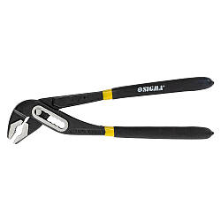 Клещи переставные Sigma 250мм для сантехники и слесарных работ с противоскользящими ручками
