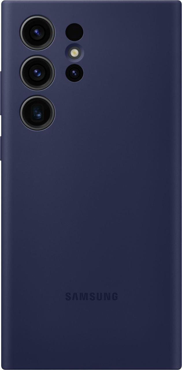 Чохол Samsung Silicone Case Navy для Galaxy S23 Ultra SM-S918, фото 1