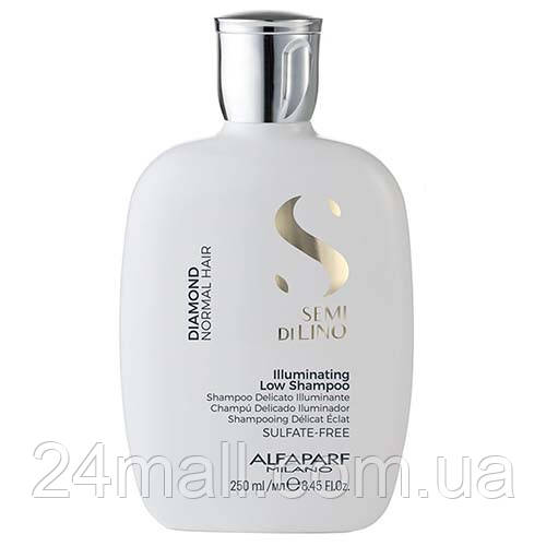 Шампунь з мікрокристалами Alfaparf Semi Di Lino Diamond Illuminating Shampoo 250 мл
