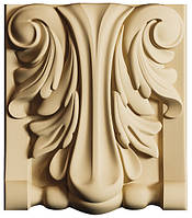 Декоративный элемент Carving Decor KR 05120 120x140x25 мм