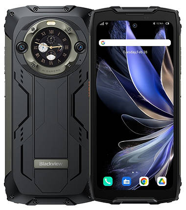 Смартфон Blackview BV9300 Pro Black 12/256 GB NFC 15080 мА/год Новинка 2024 року, фото 3