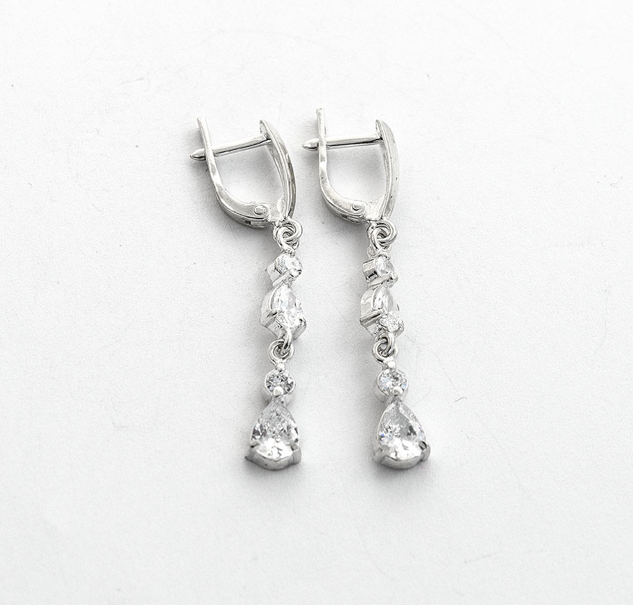 Сережки Довгі Зі Серебра, фото 1