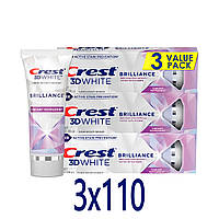 Crest 3D White Brilliance по 110 грам три штуки