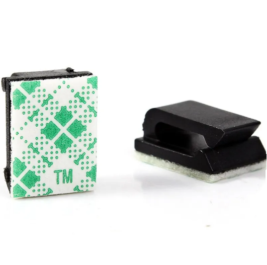 Кліпси для проводів, органайзер кабелю самоклеючі