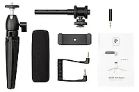 Микрофон с триподом для мобильных устройств 2Е MM011 Vlog KIT, 3.5mm (2E-MM011_OLD)