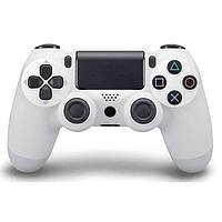 Джойстик DOUBLESHOCK для PS 4 цвет: белый,беспроводной геймпад PS4/PC , джойстик аккумуляторный для пс4