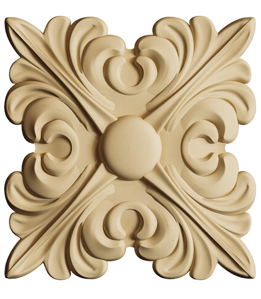 Декоративний елемент Carving Decor RZ 0460 60x60х13 мм