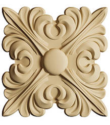 Декоративний елемент Carving Decor RZ 0480 80x80х14 мм