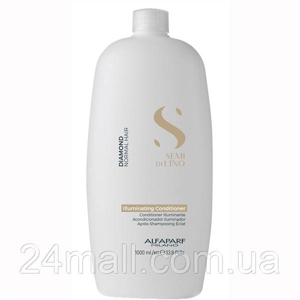 Кондиціонер з мікрокристалами Alfaparf Semi Di Lino Diamond Illuminating Conditioner  1000 мл