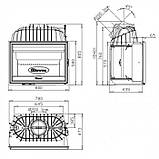 Камінна топка Dovre 2180 CBC/B, фото 3