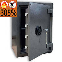 Сейф БССА 2-570/35-1Кл для грошей та документів, 2 класу, 570(в)х450(ш)х350(гл), у пункти обміну валют, у квартиру, у будинок