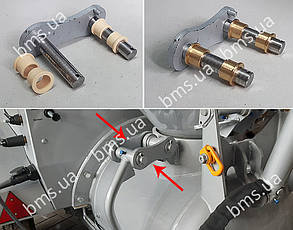 Ручка для відкривання замка кришки бочки Arm BMS Brinkmann original, фото 2